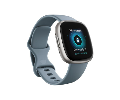 Smartwatch Google Fitbit Versa 4 niebiesko platynowy